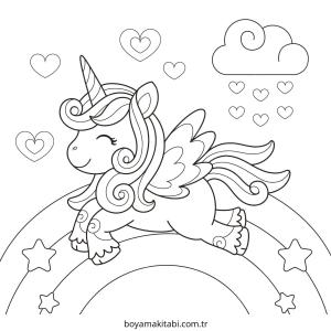 Gökkuşağı Boyama