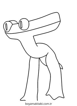 Gökkuşağı boyama sayfası – sanatsal çalışma, çocuklar için