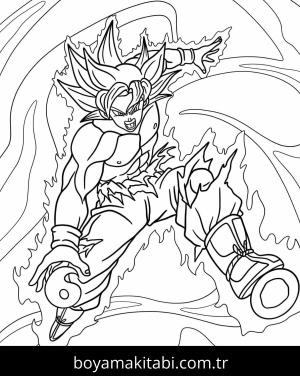 Goku Ultra Istinto boyama sayfası 48698,  coloring page, 