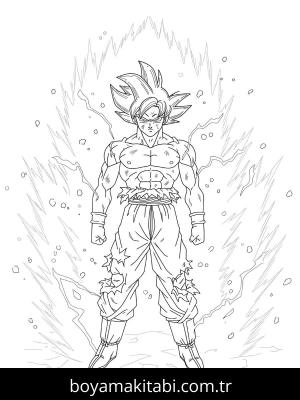 Goku Ultra Istinto boyama sayfası 48679,  coloring page, 
