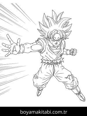 Goku Ultra Istinto boyama sayfası 48711,  coloring page, 