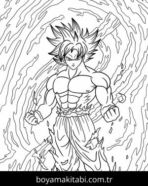 Goku Ultra Istinto boyama sayfası 48710,  coloring page, 