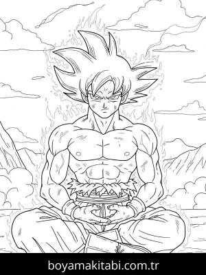 Goku Ultra Istinto boyama sayfası 48712,  coloring page, 