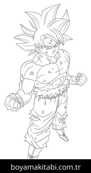 Goku Ultra Istinto boyama sayfası 48703,  coloring page, 