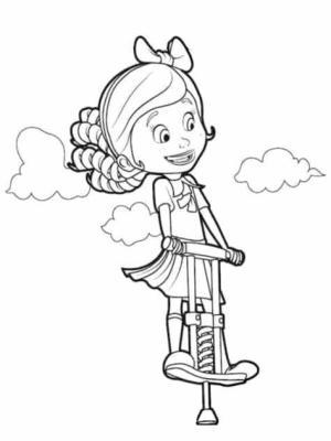 Goldi ve Ayıcık boyama sayfası,  coloring page, Mutlu Goldie, 