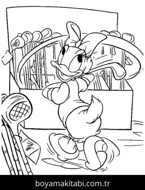 Golf boyama sayfası – boyama çalışması, yaratıcılığı geliştirir