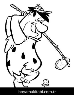 Golf boyama sayfası – yaratıcılığı geliştirir, keyifli zaman