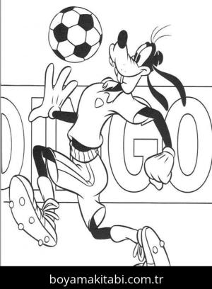Goofy boyama sayfası – ücretsiz yazdır, boyama etkinliği