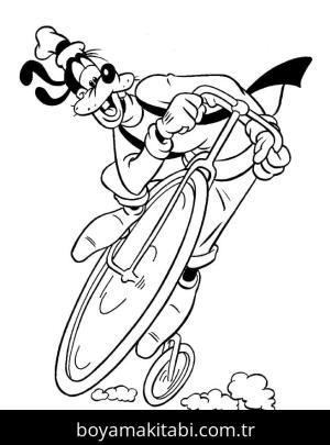 Goofy boyama sayfası – keyifli zaman, renkli çizimler