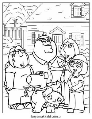 Griffin boyama sayfası – çocuk aktivitesi, PDF indir