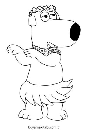 Griffin boyama sayfası – sanatsal çalışma, çocuklar için