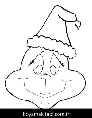 Grinç boyama sayfası – çocuklar için, çizgi film temalı