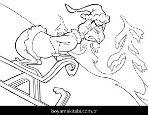 Grinç boyama sayfası – yaratıcılığı geliştirir, keyifli zaman