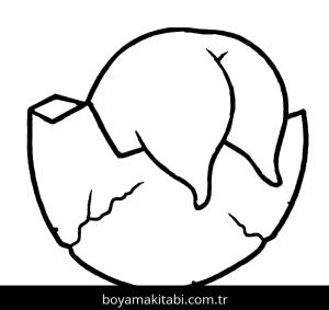 Gudetama boyama sayfası – evde etkinlik, ücretsiz yazdır