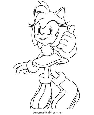 Gül boyama sayfası – kolay boyama, eğitici aktivite