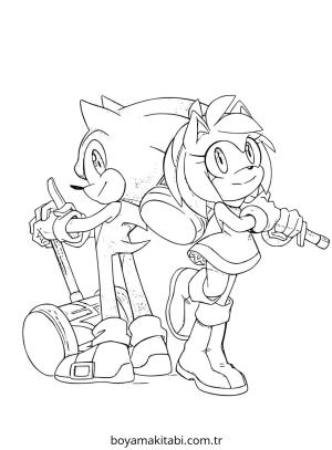 Gül boyama sayfası – PDF indir, sevimli karakter