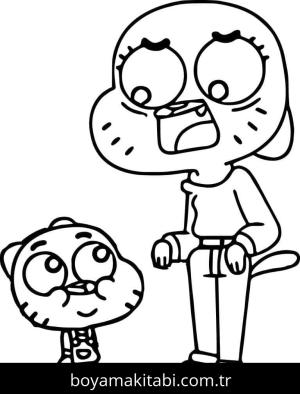 Gumball Boyama