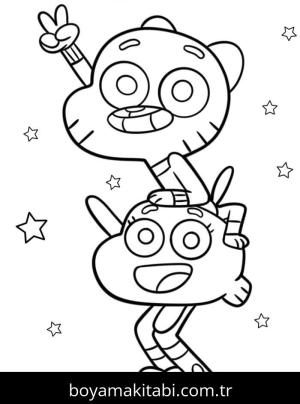 Gumball Boyama