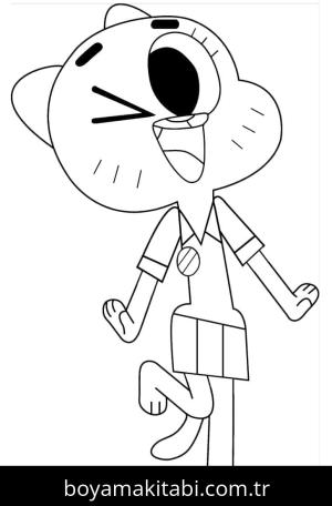 Gumball Boyama