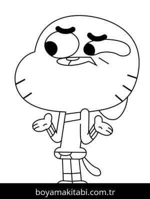 Gumball Boyama