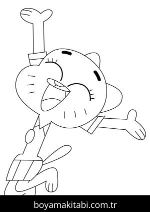 Gumball Boyama
