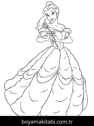 Güzel ve Çirkin boyama sayfası – çocuk aktivitesi, PDF indir