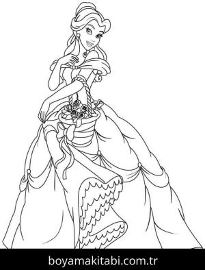 Güzel ve Çirkin boyama sayfası – yaratıcılığı geliştirir, keyifli zaman