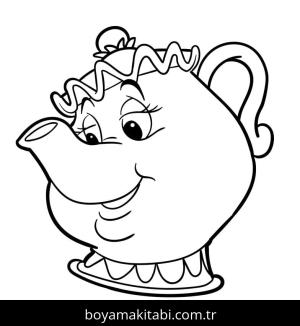 Güzel ve Çirkin boyama sayfası – okul öncesi, evde etkinlik