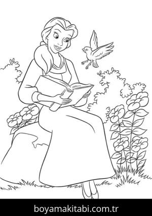 Güzel ve Çirkin boyama sayfası – boyama etkinliği, çocuk aktivitesi