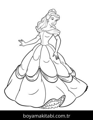 Güzel ve Çirkin boyama sayfası – eğitici aktivite, yaratıcılık