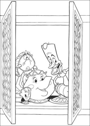 Güzel ve Çirkin boyama sayfası,  coloring page, Güzel ve Çirkin Karakterlerini Çiz, 