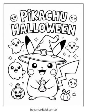 Halloween boyama sayfası – eğitici aktivite, yaratıcılık