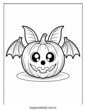 Halloween boyama sayfası – yaratıcılık, eğlenceli etkinlik