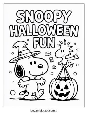 Halloween boyama sayfası – boyama etkinliği, çocuk aktivitesi