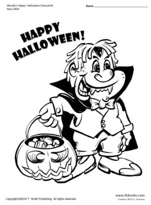 Halloween boyama sayfası,  coloring page, Woody With Dracula Costume, 