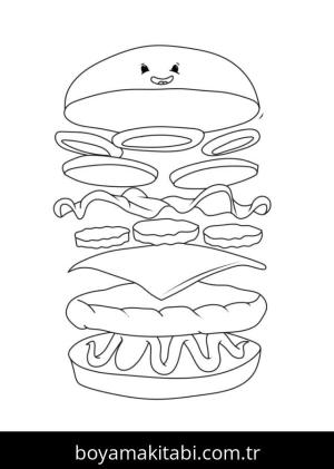 Hamburger Boyama