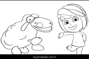 Hapsuu boyama sayfası – boyama etkinliği, çocuk aktivitesi