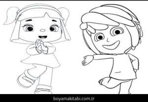 Hapsuu boyama sayfası – eğitici aktivite, yaratıcılık