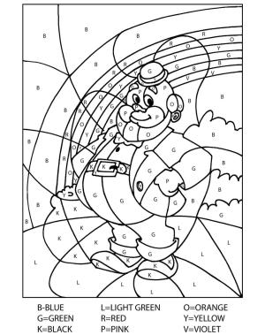 Harf boyama sayfası,  coloring page, Harflere Göre Renk, 