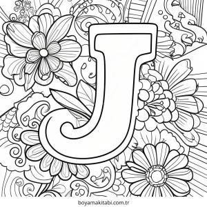 Harfler boyama sayfası – eğitici aktivite, yaratıcılık