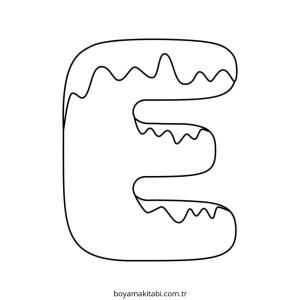 Harfler boyama sayfası – boyama etkinliği, çocuk aktivitesi