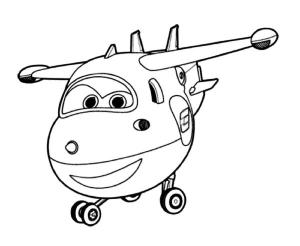 Harika Kanatlar boyama sayfası,  coloring page, Ana jet uçağı, 