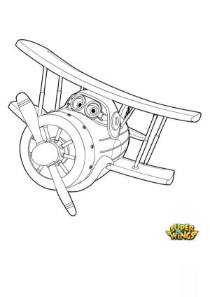 Harika Kanatlar boyama sayfası,  coloring page, Büyükbaba Albert her zaman tavsiye vermeye hazırdır., 