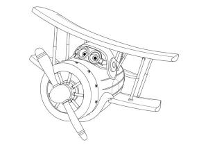 Harika Kanatlar boyama sayfası,  coloring page, Bilge büyükbaba Albert., 