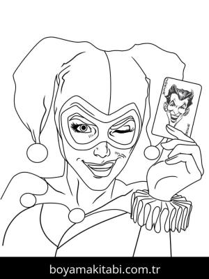 Harley Quinn Boyama