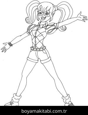 Harley Quinn Boyama