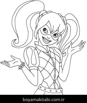 Harley Quinn Boyama