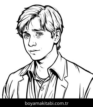 Harry Potter boyama sayfası,  coloring page, , 