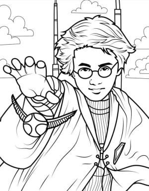 Harry Potter boyama sayfası,  coloring page, Harry Potter resmi çiz, 