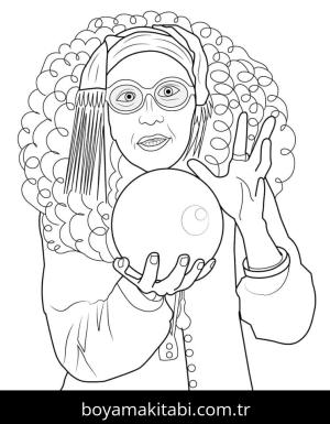 Harry Potter boyama sayfası – boyama etkinliği, çocuk aktivitesi